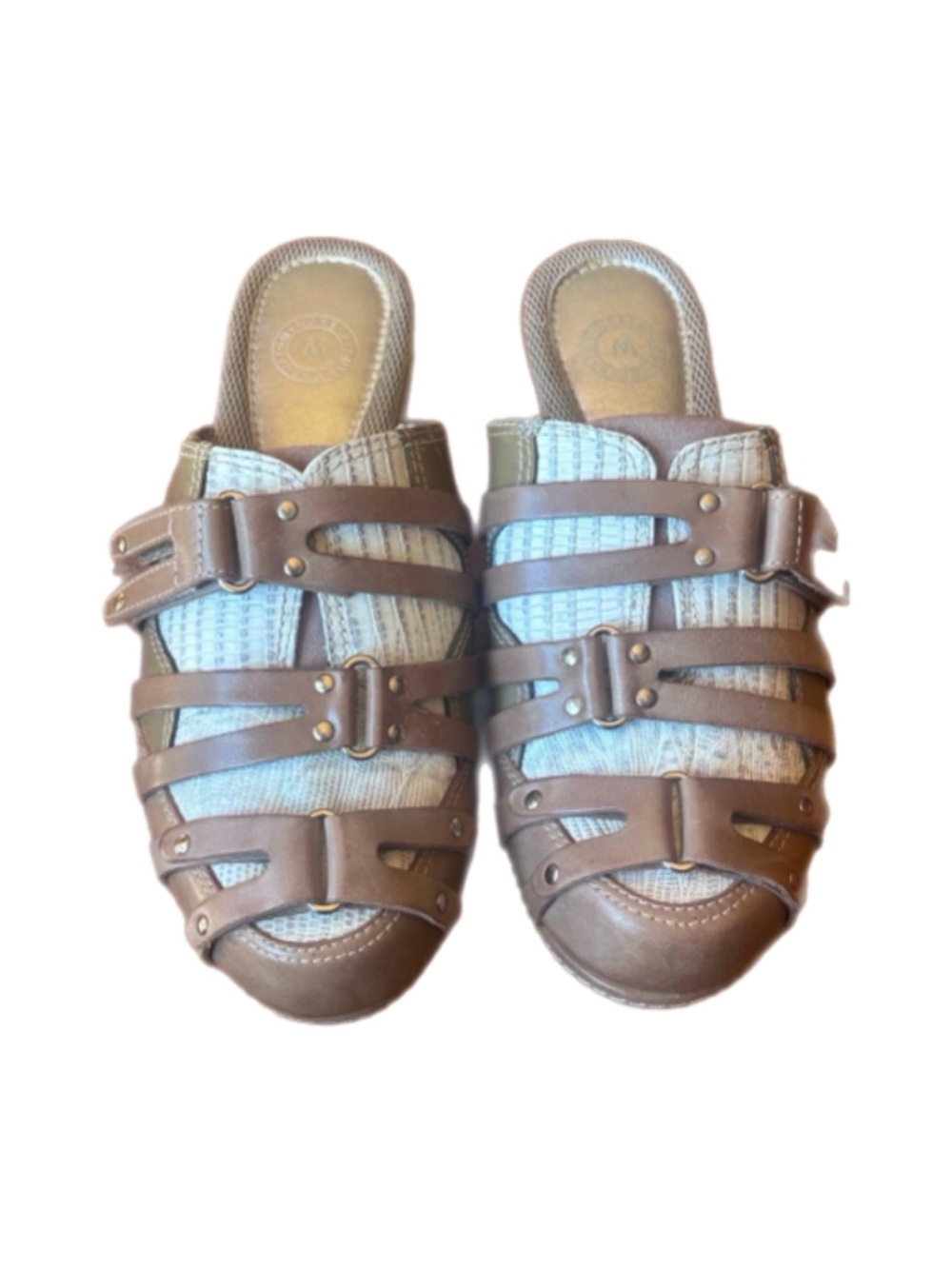 Morenatom leather mules size 7M NEW!!